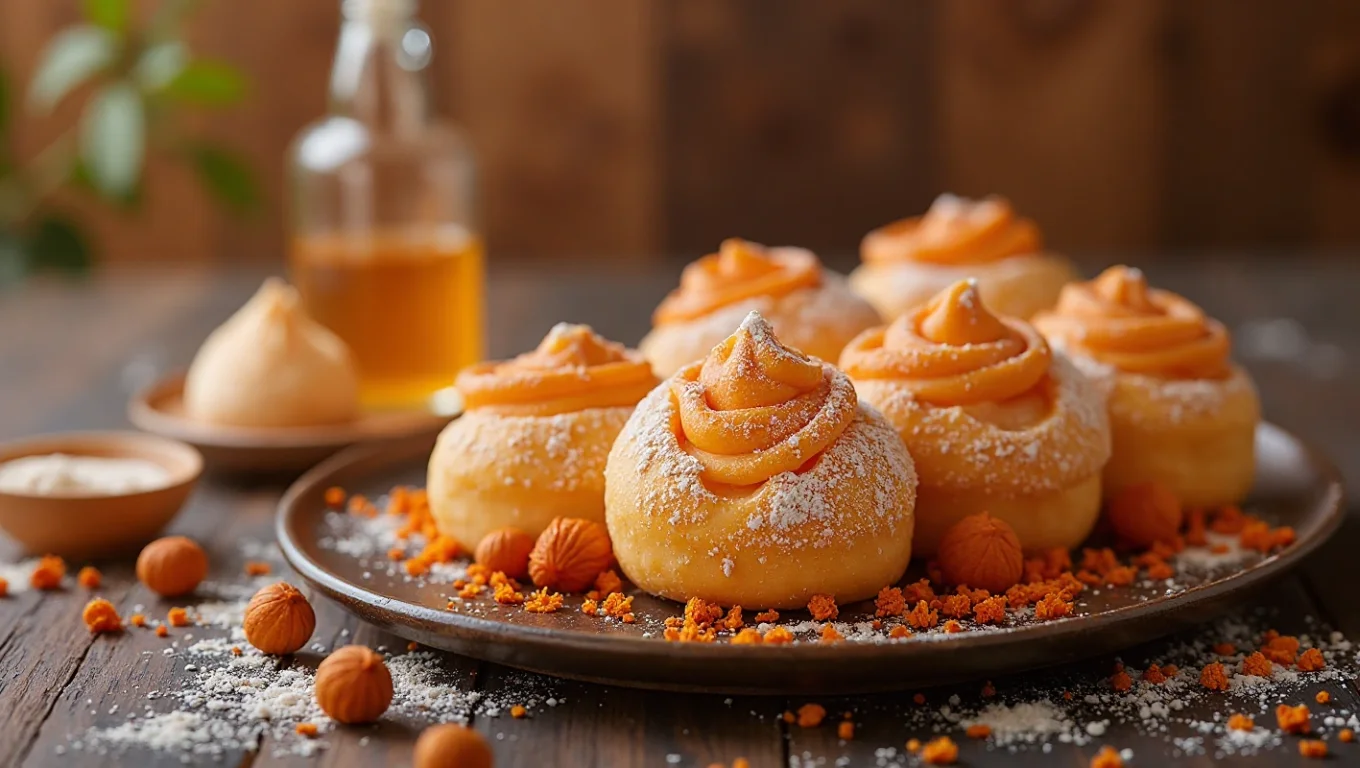 Eau de rose et fleur d'oranger en pâtisserie orientale