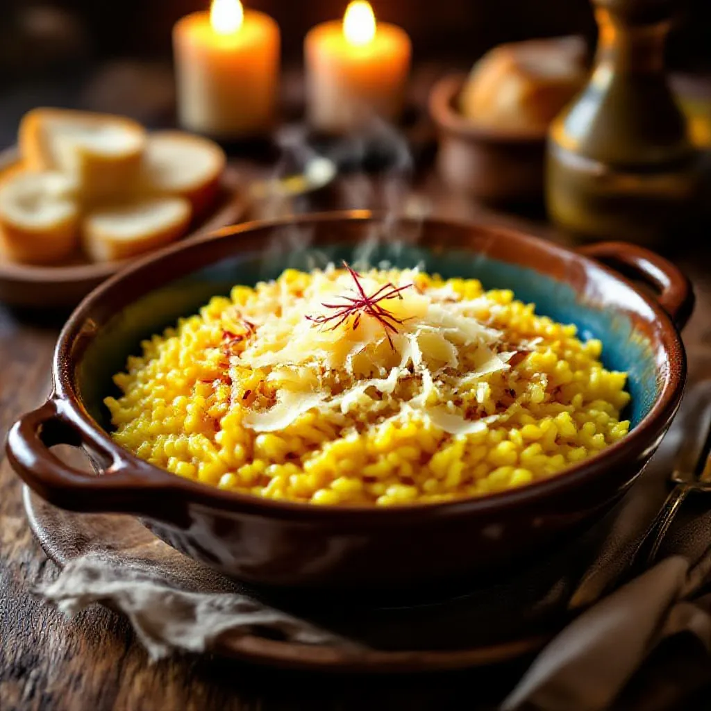 Recette Risotto au Safran Traditionnel
