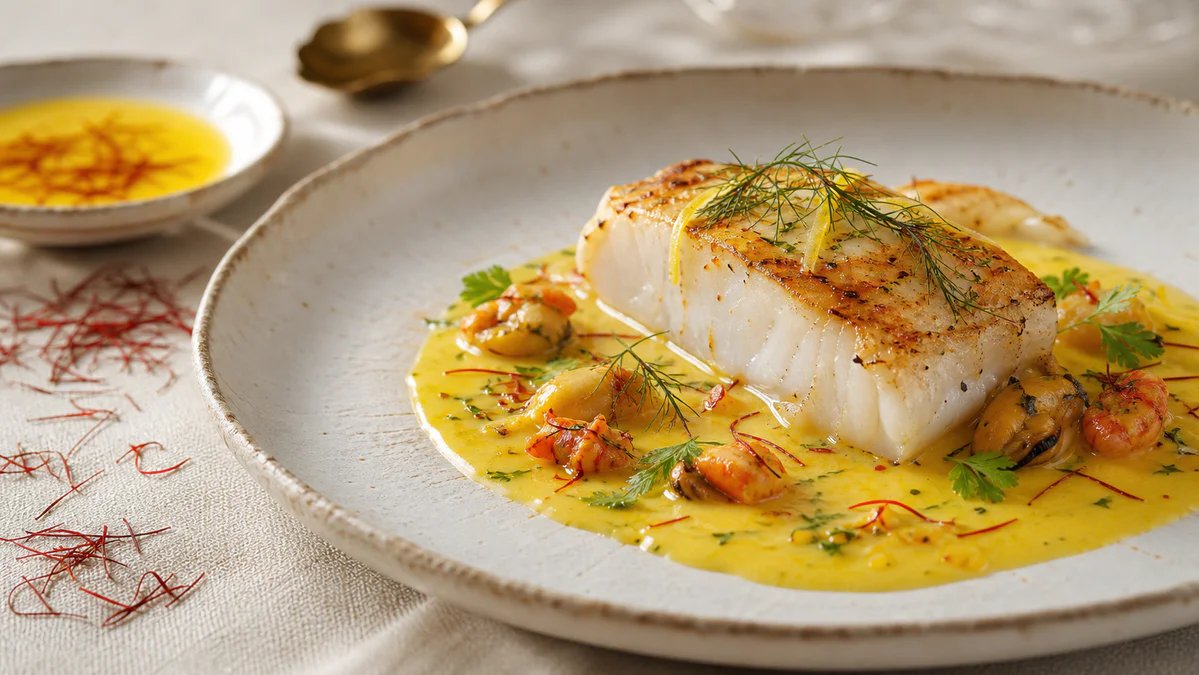 Sauce au safran pour poisson : maîtriser le dosage et la texture