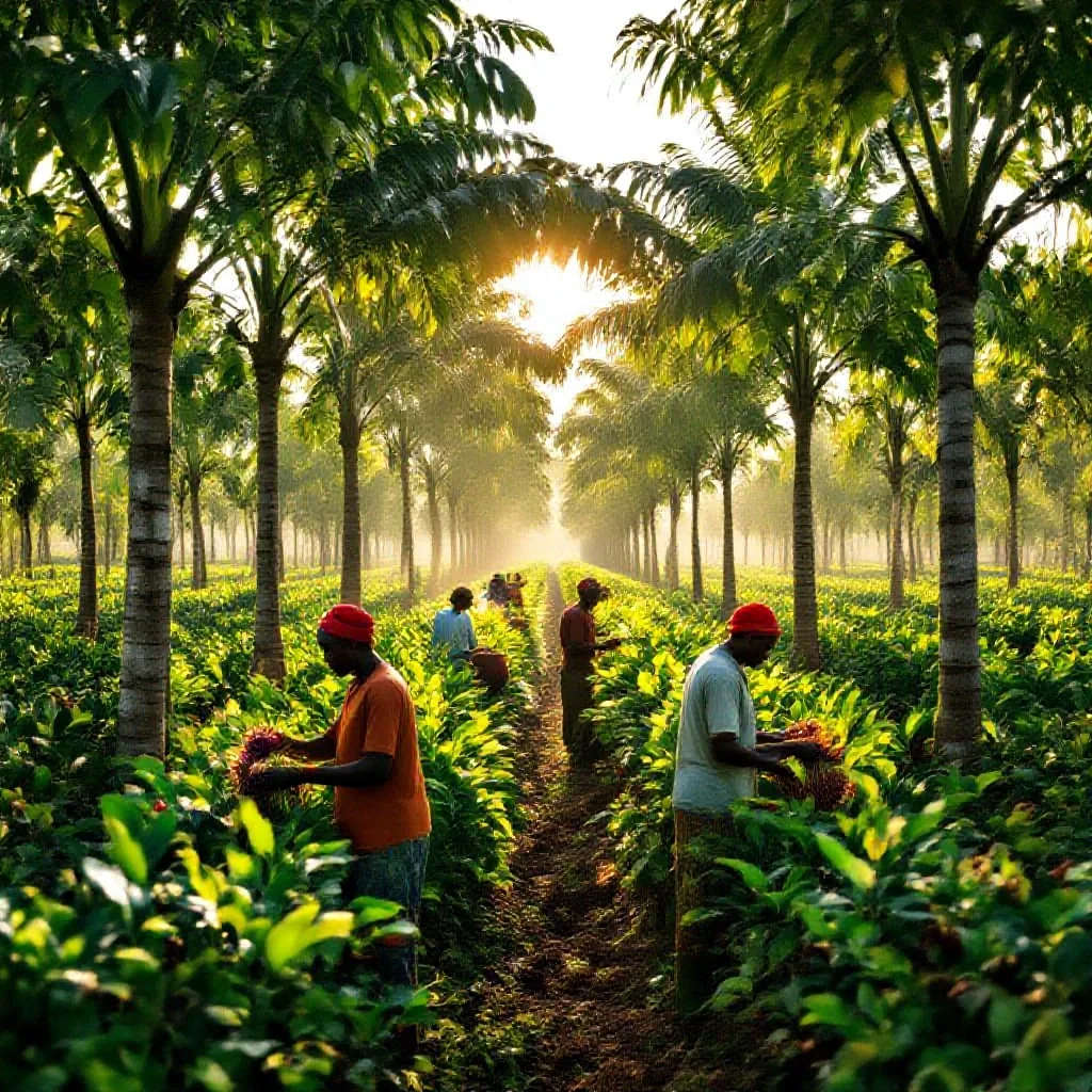 A Zanzibar clove plantation