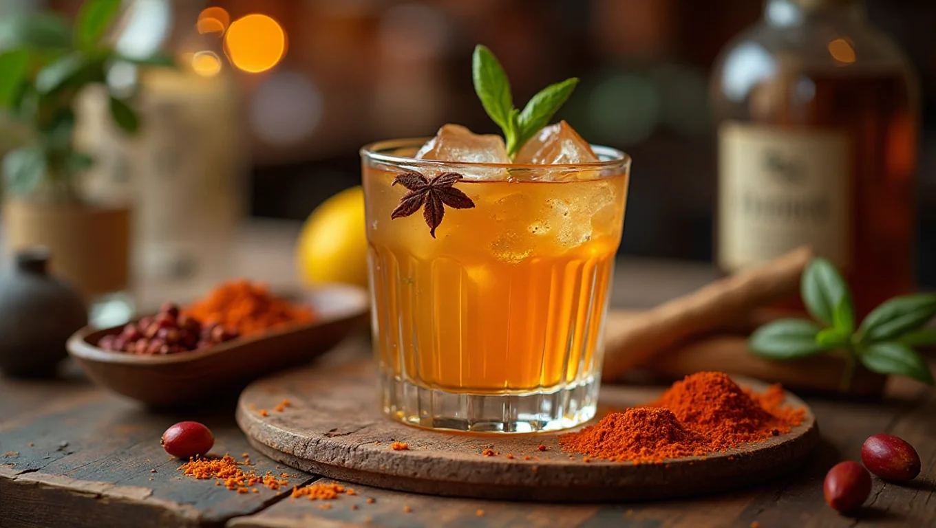Épices dans les cocktails : tendances bartending 2026