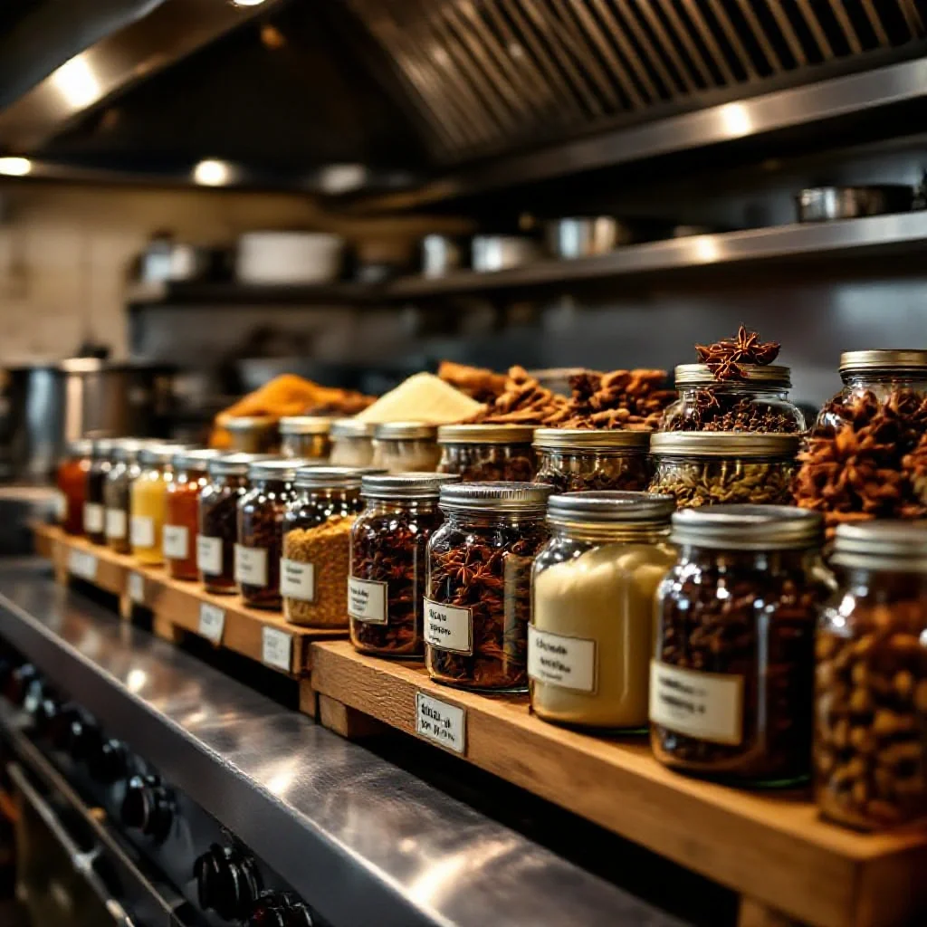 A Sichuan restaurant kitchen