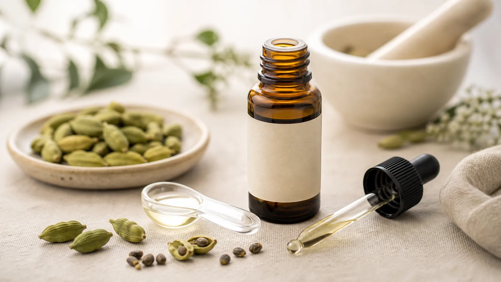 Huile essentielle de cardamome : le bon dosage pour l'utiliser sans risque