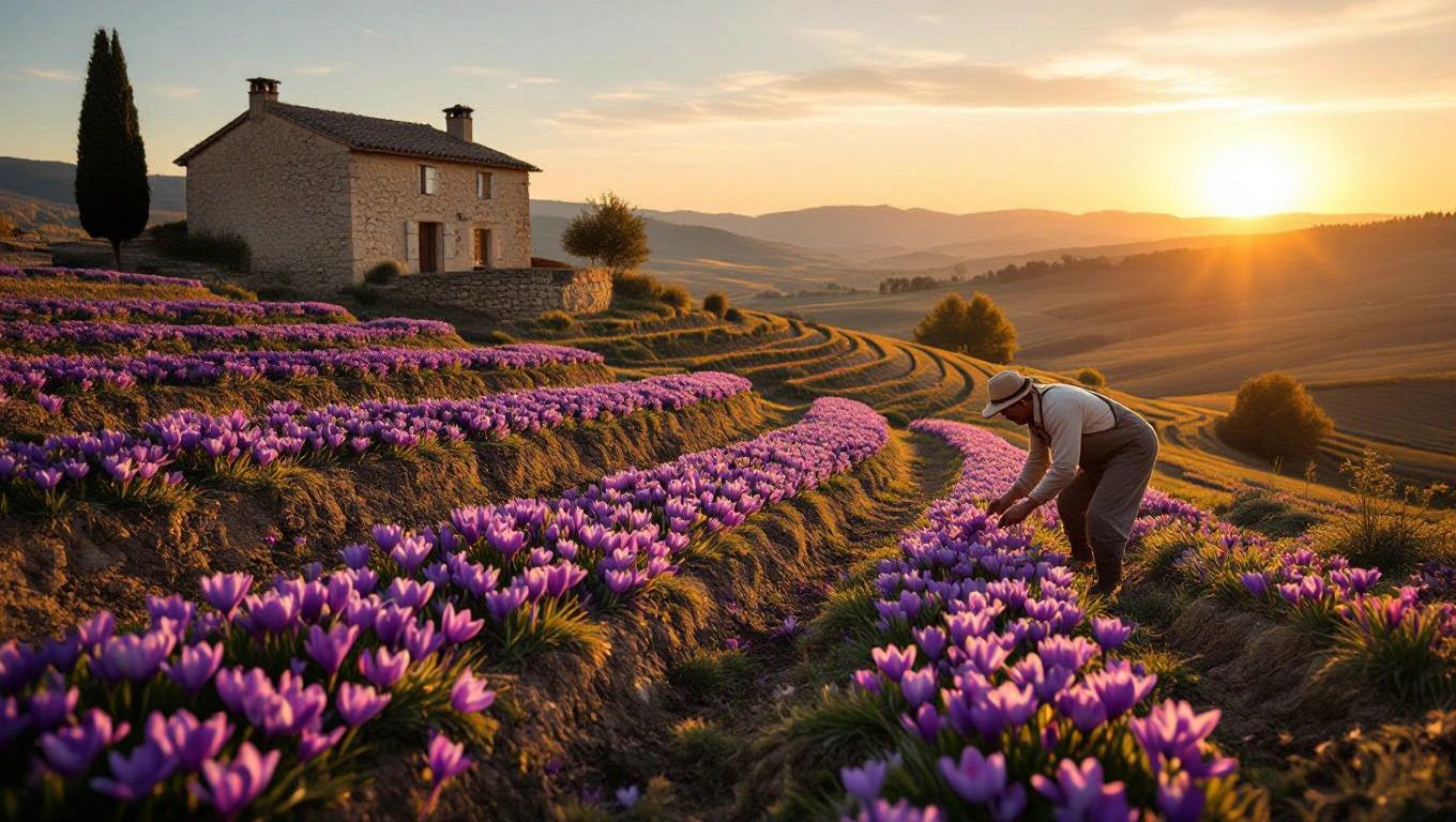 Le Safran Français : terroir, Quercy et Provence