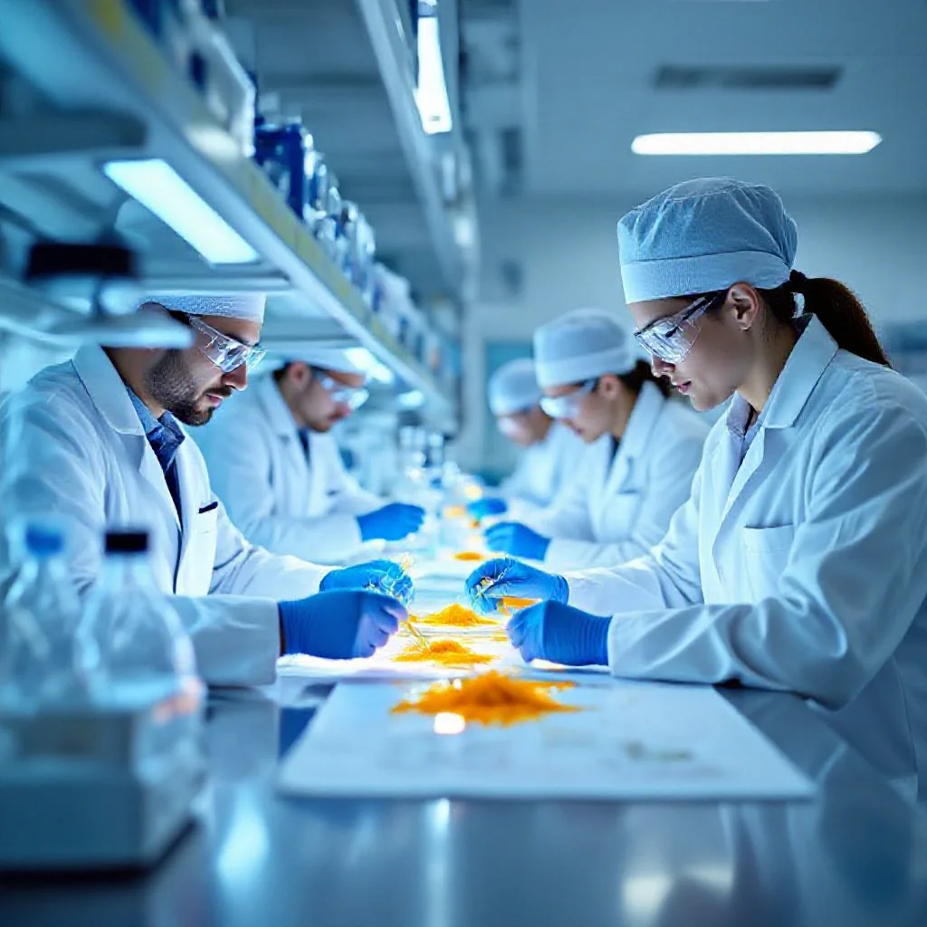 An ISO laboratory testing room
